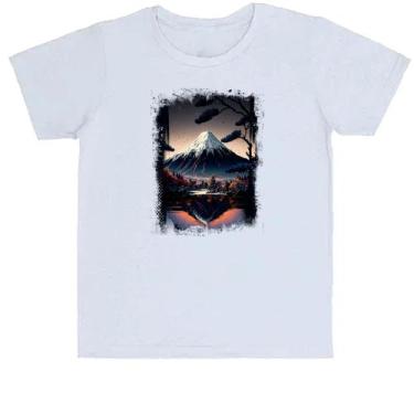 Imagem de Camiseta Infantil Montanha Fugi Japão 7 - Alearts, 4