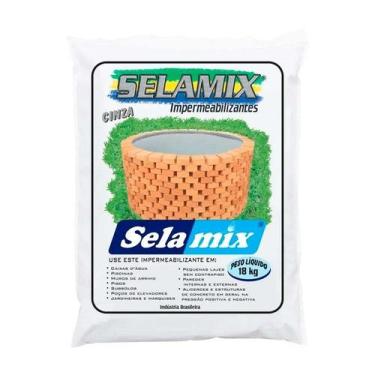 Imagem de Impermeabilizante Elimine Água 18 Kg Cinza Selamix