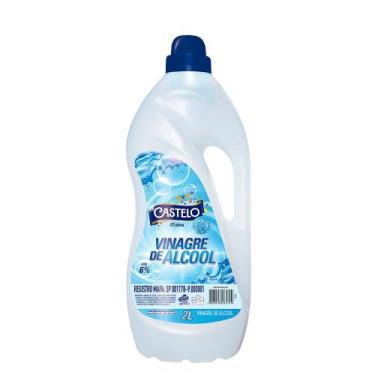 Imagem de Vinagre de Álcool 6% 2l Castelo - Castelo Alimentos