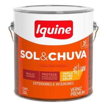 Imagem de Verniz act incolor 3,6l iquine sol e chuva