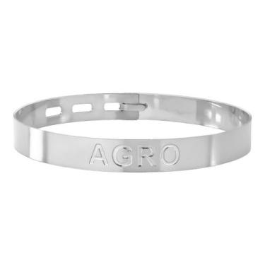 Imagem de Bracelete Agro em Aço inox - Unissex - VL ACCESSOIRES