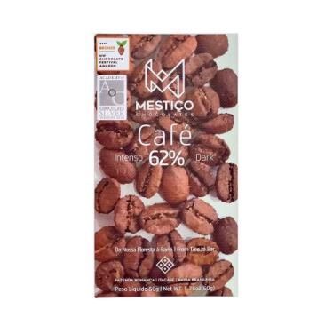 Imagem de Chocolate 62% Cacau com Café Mestiço 60g - Mestiço Chocolates