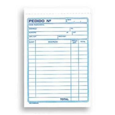 Imagem de Talão Pedido 1/36 1 Via 50 Folhas São Domingos - SAO DOMINGOS