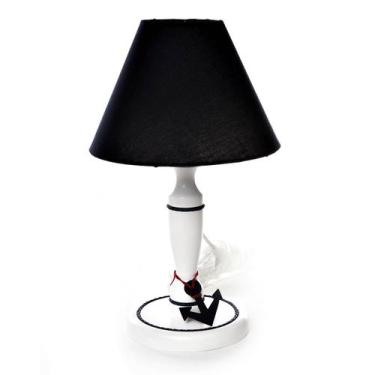 Imagem de Abajur Madeira Marinheiro Quarto Bebê Infantil Menino - Potinho de Mel