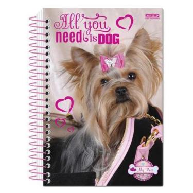 Imagem de Caderneta De Anotação Espiral Capa Dura 80 Folhas São Domingos My Pets