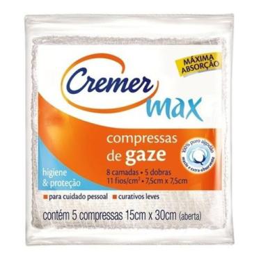 Imagem de Kit 50 Pct Compressa Gaze Max Não Estéril 11 Fios - Cremer