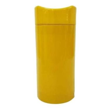 Imagem de Porta Garrafa Isopor De Cerveja 1l - Litrão - Menplast, Amarelo