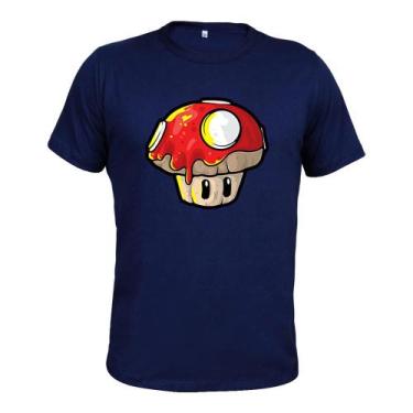 Imagem de Camiseta Plus Size T-Shirt Malha 30.1 Estampada Cogumelo - Surprass, A