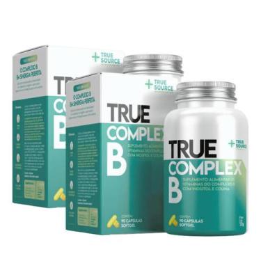 Imagem de 2x True Complex B Colina E Inositol True Source 90 Cápsulas, Sem Sabor