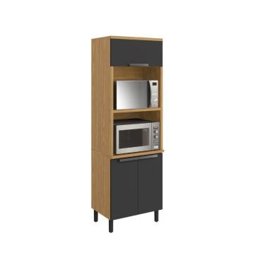 Imagem de Paneleiro Itatiaia 2 Portas 2 Fornos Grafite New Porto