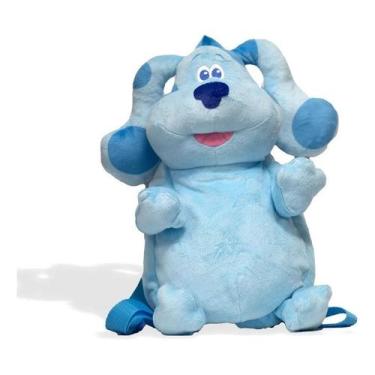Imagem de Mochila De Pelúcia - Blue's Clues - 30cm - Multikids, Mochila Blues Cl