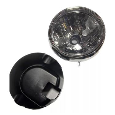Imagem de Farol Completo Moto EN 125 Yes - EN 125 Yes SE Aro Cromado/Metal - Loj