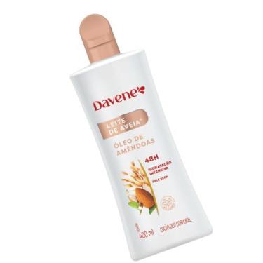 Imagem de Hidratante Corporal Leite Aveia e Óleo Amêndoas 400ml Davene