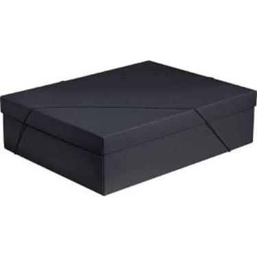 Imagem de Caixa Rígida  Cartonada  35 x 24 x 9 com elastico - kero kit  Presente