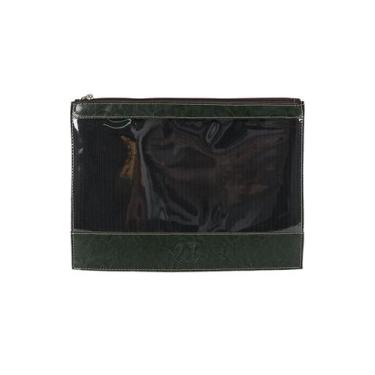 Imagem de Necessaire Slim Frente Transparente Artlux 1403, Verde