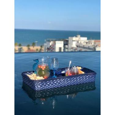 Imagem de Bandeja flutuante 80cm azul marinho - Bella donna decor
