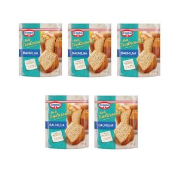 Imagem de Kit c/ 5un Bolo Tradicional de Baunilha 400g - Dr. Oetker