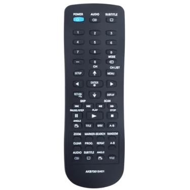 Imagem de AKB73015401 Controle remoto de substituição compatível com LG DVD Player DP280-N DP351 DP781 DP771 DP570MH AKB73015401