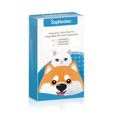 Imagem de Kit de teste de gravidez para cães – Detecção rápida e precisa, equipamento descartável para clínicas de animais de estimação, determine facilmente se está grávida