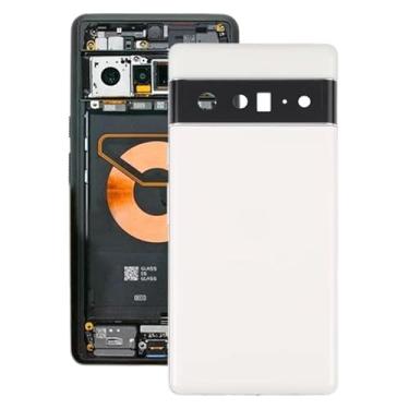 Imagem de Capa traseira do telefone Para o Google Pixel 6, a tampa traseira da bateria com quadro intermediário Reparação telefónica
