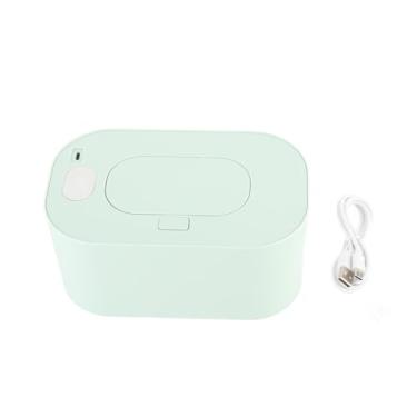 Imagem de Aquecedor de Lenços Umedecidos para Bebês - Aquecedor Elétrico de Lenços Umedecidos Com Temperatura Ajustável - Adequado para Todos Os Lenços Umedecidos - Disponível Em Branco,