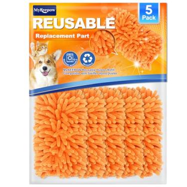 Imagem de MyKEEPOW Refil reutilizável para espanador Swiffer compatível com Swiffer Hand Duster 360 refis de espanadores resistentes, pacote com 5 (alça não incluída)