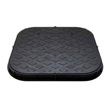 Imagem de Tampa De Pvc T33 Gordura Esgoto Elétrica Caixa de Passagem