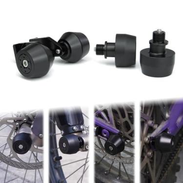 Imagem de Xitomer Sliders de eixo dianteiro e traseiro compatíveis com Surron light bee X Sliders dianteiros Sliders de moldura traseira Sliders de roda traseira Sliders de eixo dianteiro