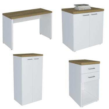 Imagem de Conjunto Escritório Home Office Completo