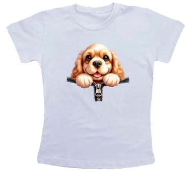 Imagem de Camiseta Infantil Cavalier King Charles Spaniel no Ziper - Alearts, 14