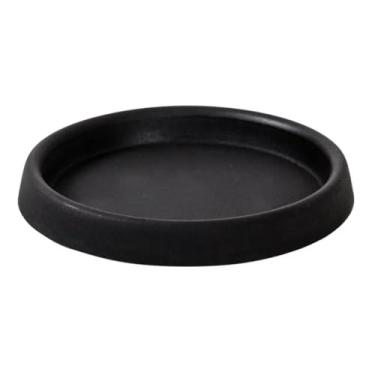 Imagem de Prato Para Vasos Polietileno 23cm Vasap Modelos Diversos (Preto Absoluto)