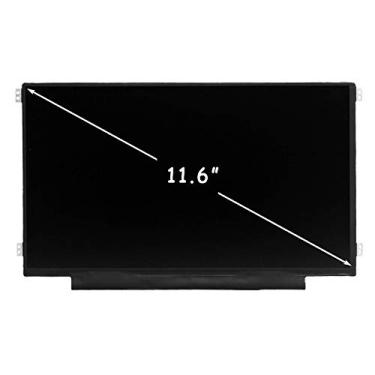 Imagem de FIRSTLCD Substituição de tela LCD para HP CHROMEBOOK 11-V012NR 11-V031NR 11-V033NR 11-V001TU P/N 762229-007 Display LED, 11,6 polegadas 1366x768 (freios de montagem sem toque, direita e esquerda)
