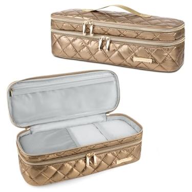 Imagem de CANBOX Estojo De Transporte De Viagem Para Secador De Cabelo Shark Flexstyle Dyson Airwrap, Acessórios De Cabelo De Camada Dupla, Estojo De Armazenamento De Ferramentas Para Revlon One-Step, Organiz