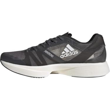 Imagem de adidas Tênis de corrida masculino Adizero Takumi- Sen 8 Road, Cinza/branco/preto, 8