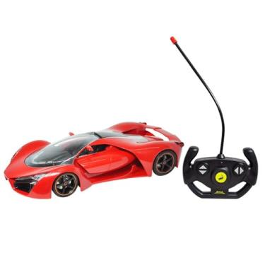 Imagem de DM Toys Carrinho de Controle Remoto sem Fio Sport 4 Funções 1:14 com Luz Recarregável