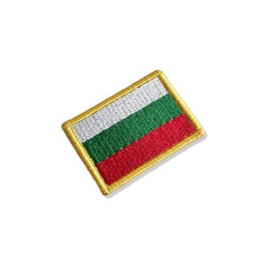 Imagem de BP0204-011 Bandeira Bulgária Patch Bordado 5,7×3,8 cm (B- Fecho de contato.)