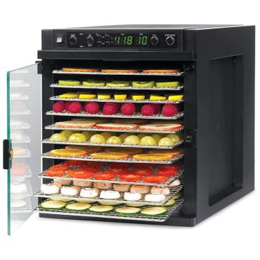 Imagem de Desidratador B, Aço Inoxidável, 11 Bandejas, 110v, TRIBEST SDE S6780 B, Preto