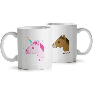 Imagem de Caneca Eu Vs Você - Cavalo Vs Unicórnio