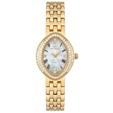 Imagem de Relógio Technos Feminino Mini Joia Dourado - 2035NBN/1B