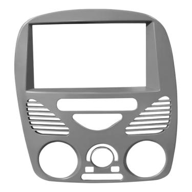 Imagem de Moldura para central multimidia MP5 7 pol 2 din siena strada palio 2002 A 2014 com ar