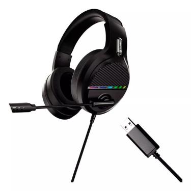 Imagem de Headset Gamer 7.1 USB rgb 5 + - Durabilidade e Tecnologia