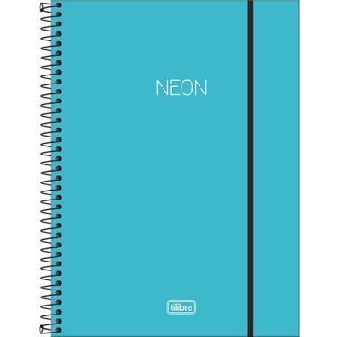 Imagem de Caderno 080 cp neon az tilibra 302376