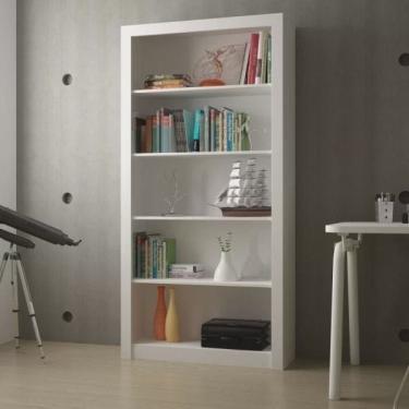 Imagem de Estante Para Livros 4 Prateleiras Bl 01 Classico