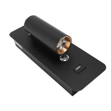 Imagem de Lâmpada de Parede LED, Luz de Leitura Rotativa Com Porta USB, Luz de Arandela para Sala de Estar, Ampla Tensão para Uso Global