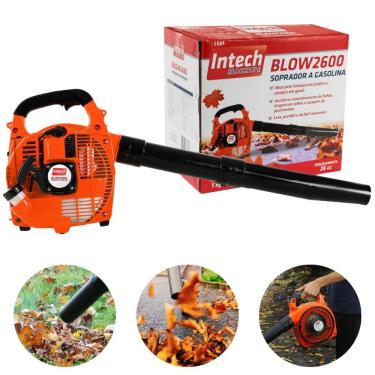 Imagem de Soprador de Folhas A Gasolina Para Jardim 7500 RPM 26cc BLOW2600 Intech