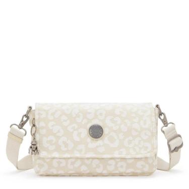 Imagem de Bolsa Kipling Aras White Cheetah J-Feminino