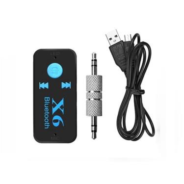 Imagem de Carro Wireless Receiver Bluetooth Stereo aux Audio Adapter para