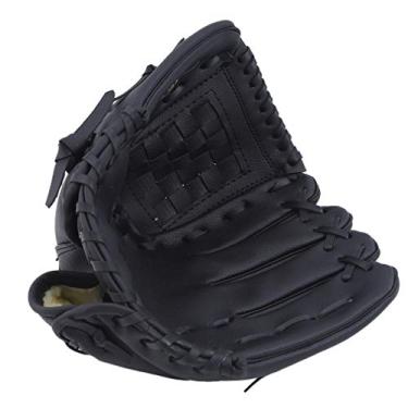 Imagem de Luva de beisebol para crianças/jovens/adultos desportos ao ar livre luva de beisebol equipamento de prática de softball tamanho 9,5/10,5/11,5/12,5 mão esquerda para adultos homem mulher treino