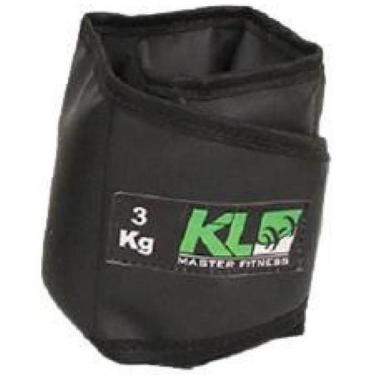 Imagem de Kit Caneleira Tornozeleira De Peso 1,2 E 3 Kg - Kl Master Fitness