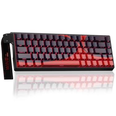 Imagem de AULA WIN68 HE MAX - Teclado para jogos com efeito Hall com interruptor magnético, modo de acionamento rápido de acionamento ajustável, taxa de pesquisa de 8 KHz, teclado mecânico para jogos com